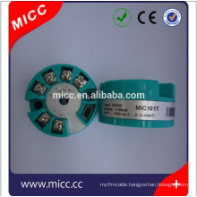 MICC 101T type pt100 temperature transmitter 4-20 ma for sale